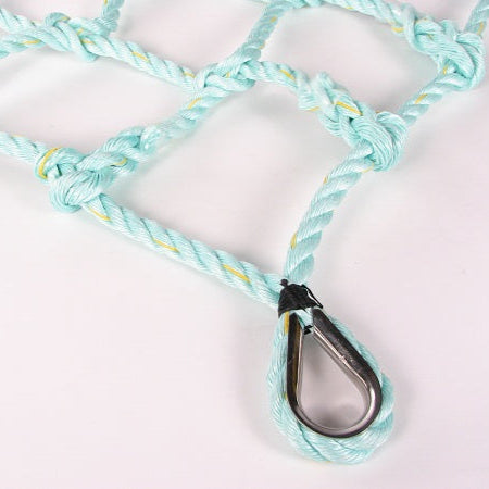 Safety Net Panel - Co-Polymer 3-Strand Rope Net - Rope Border 01