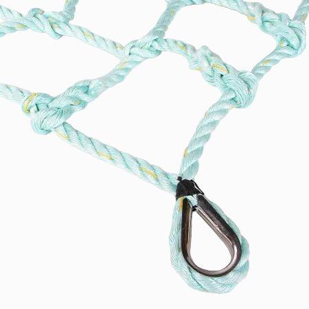 Safety Net Panel - Co-Polymer 3-Strand Rope Net - Rope Border 01