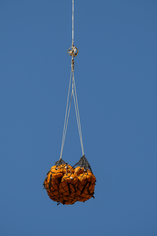 Helicopter Drawstring Cargo Net - Model KDS