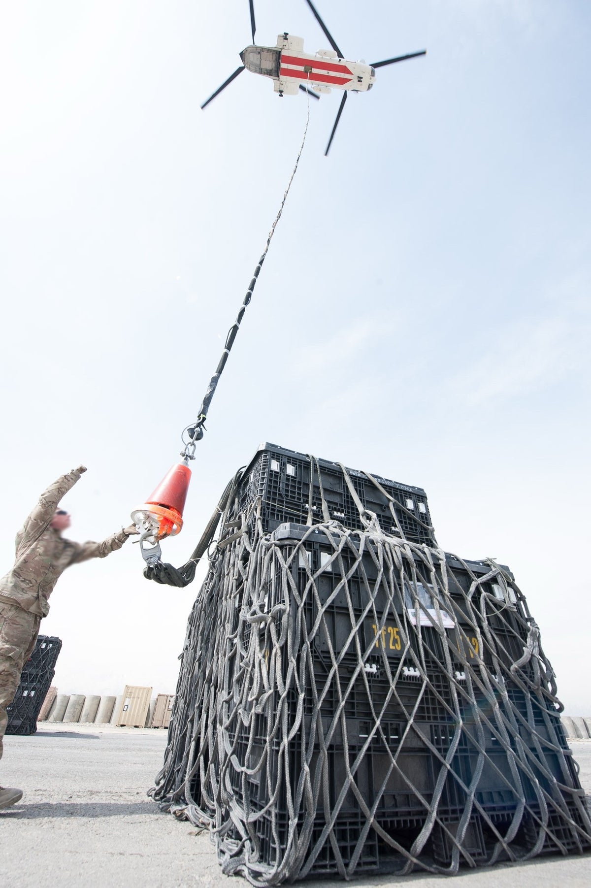 Helicopter Cargo Net - 5 000 lb WLL - Octagonal - Model RNAM 01