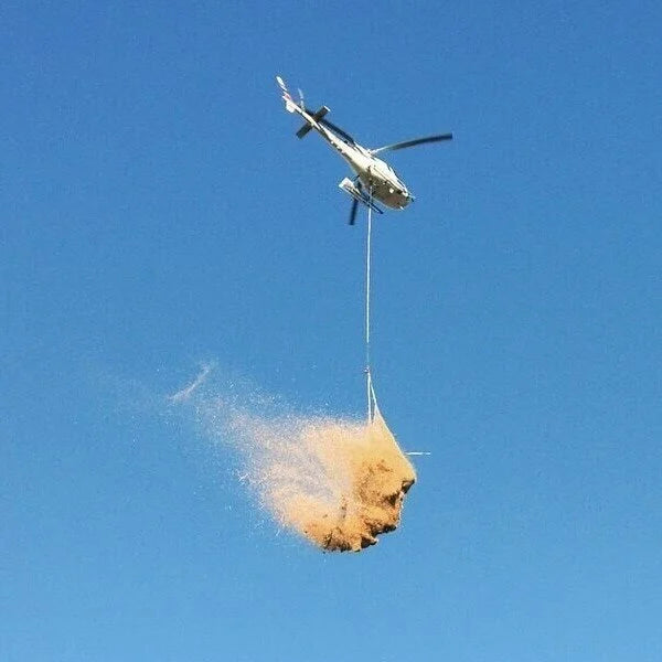 Heli-Mulching Cargo Net 01