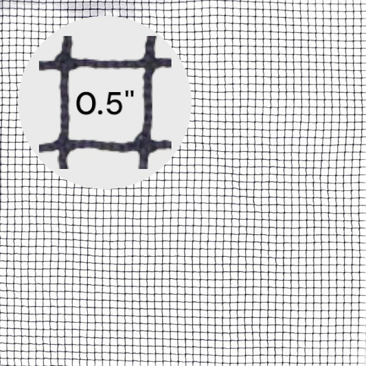 Safety Net Panel - Light Duty Nylon - 100 lb - Webbing Border & Grommets 01