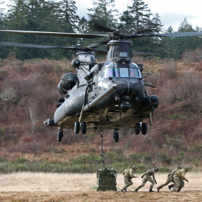 Helicopter reach pendants and sling legs 07