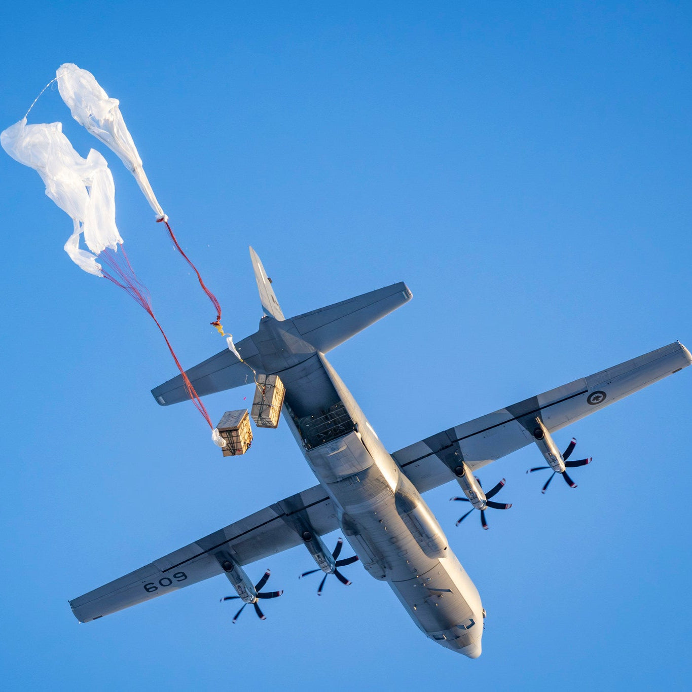 Aerial Cargo Delivery - Master Corporal Alana Morin, Joint Task Force - North, Yellowknife.