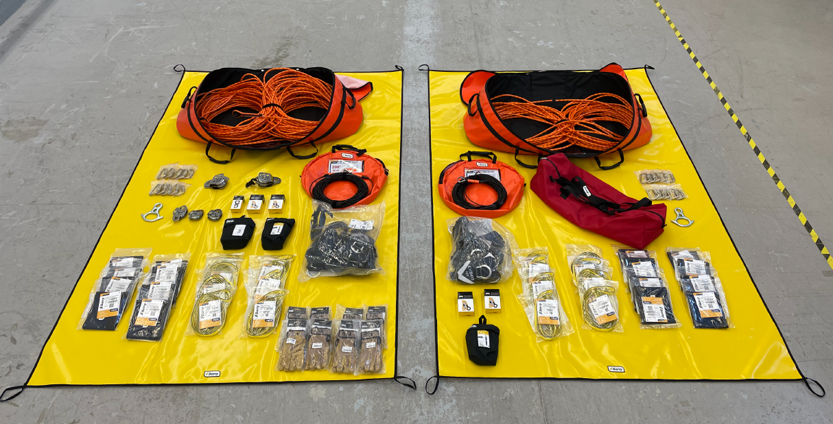 Barry D.E.W. Line® Ground Protection Tarp | Barry Cordage Barry D.E.W. Line® Ground Protection Tarp | Barry Cordage