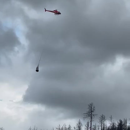 Heli-Mulching Cargo Net