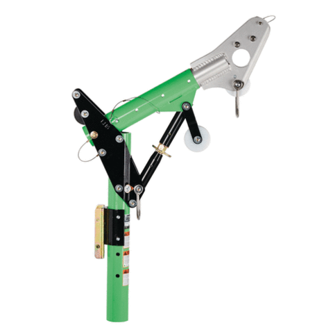 3M™ DBI-SALA® Advanced Adjustable Offset Upper David Mast, green, silver, 11-1/2 in to 27-1/2 in (29.2 cm to 69.8 cm)