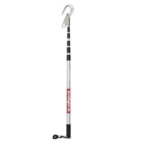 3M™ DBI-SALA® Rollgliss™ Rescue Pole, red, silver, 50 in x 3 in x 3 in (120 cm x 8 cm x 8 cm)
