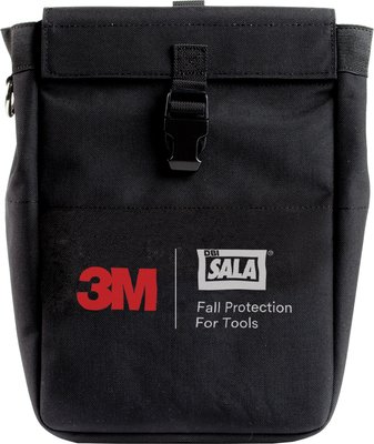 Pochette à  outils DBI-SALA® 3M<sup>MC</sup>, avec anneau en D, très profonde, noire, 22 cm x 12,7 cm x 33 cm (8,75 po x 5 po x 13 po)