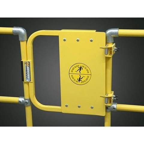 guarddog-self-closing-gate - GuardDod Yellow Self-Closing Safety Gates