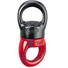 Petzl large swivel in black and red