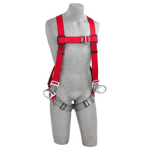 PRO™ Vest-Style Positioning Harness pass-thru buckle leg straps