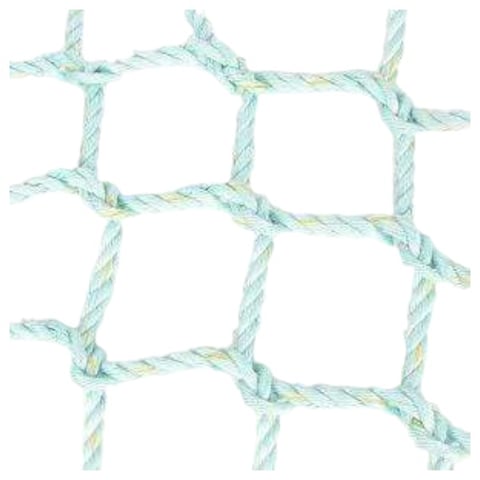Filet de sécurité - Filet en corde copolymère 3 brins - Bordure en corde