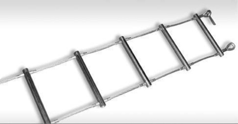 Webbing and Steel Cable Ladder