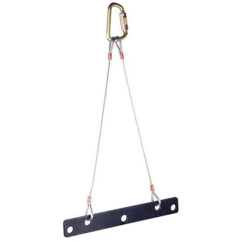 3M™ DBI-SALA® Rollgliss™ Rescue Ladder Anchor, black, 8 ft (2.4 m)