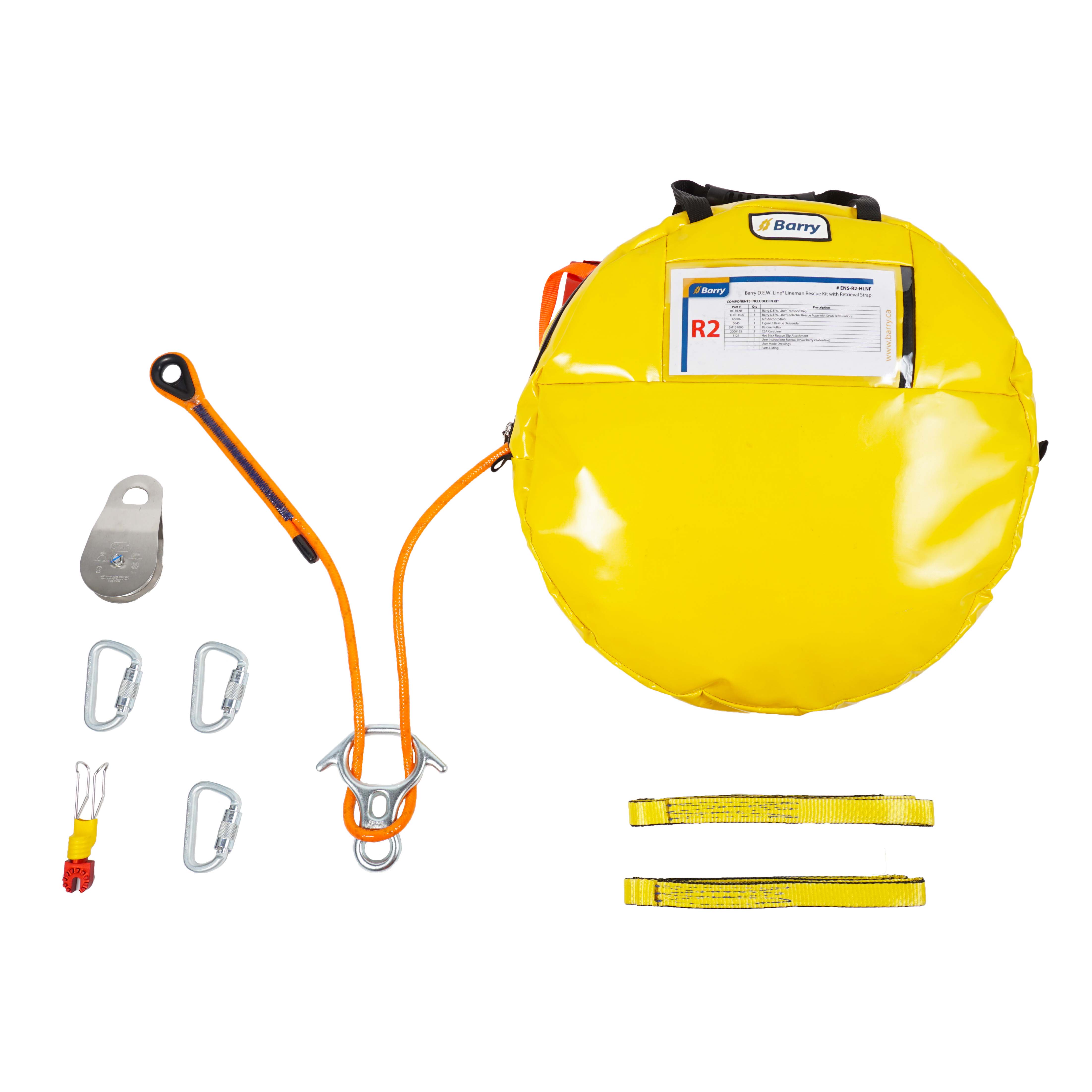 ens-r2-hlnf - Barry D.E.W. Line®  Lineman Rescue Kit