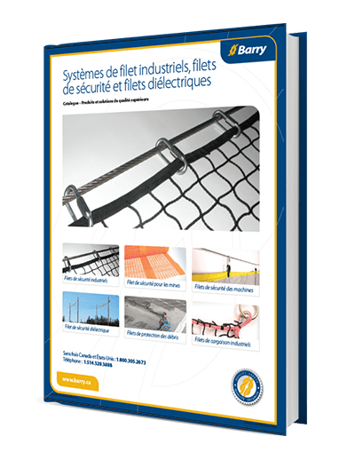 Catalogue de filet de sécurité et de systèmes de filet