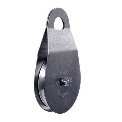 sm152000 - SMC/RA Stainless Steel Single Pulleys 4 inX5/8 in Oilite